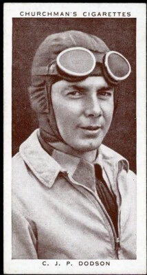 1939 W.A. & A.C. Churchman Kings of Speed #17 C.J.P. Dodson EX/MT - Image 1 of 2