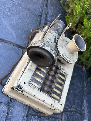 Rare 12 Buttom Vintage Mansion Telephone Intercom Early 1900s Upcycle Project • 115.95€