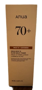New [Anua] - Rice 70 Milky Toner + Ceramide, 250 mL - Picture 1 of 2