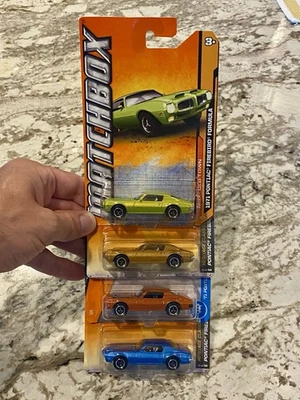 Matchbox Heritage Classics Pontiac Firebird Formula #15 of 100 - Lot of 4 - Image 1 of 4