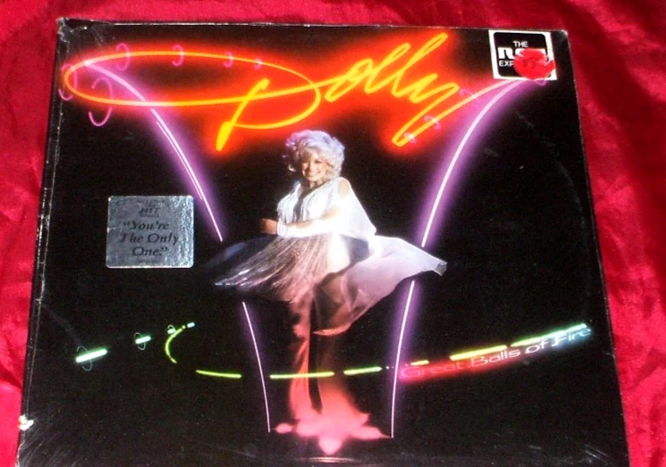 Dolly Parton - Great Balls of Fire (1979) LP NEW SEALEED + HYPE STICKER!! - Image 1 of 1