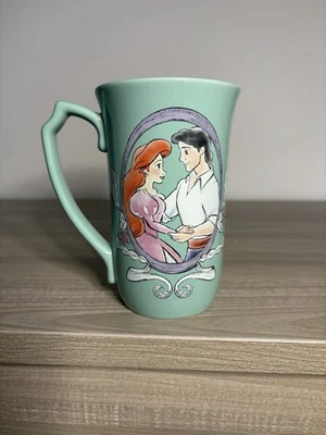 Disney Store Little Mermaid Latte Mug Princess Ariel And Eric Follow Your Heart - Image 1 of 4
