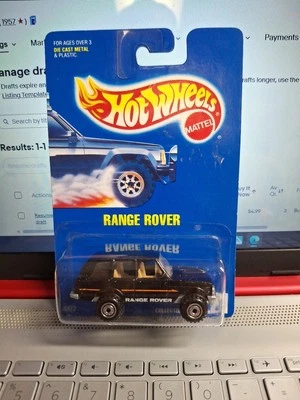 HOT WHEELS VHTF 1994 BLUE CARD SERIES RANGE ROVER #221 - Image 1 of 2