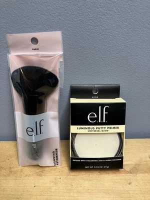 e.l.f. Luminous Putty Primer, Universal Glow, 0.74 oz.  85910 W/ Brush - Image 1 of 2