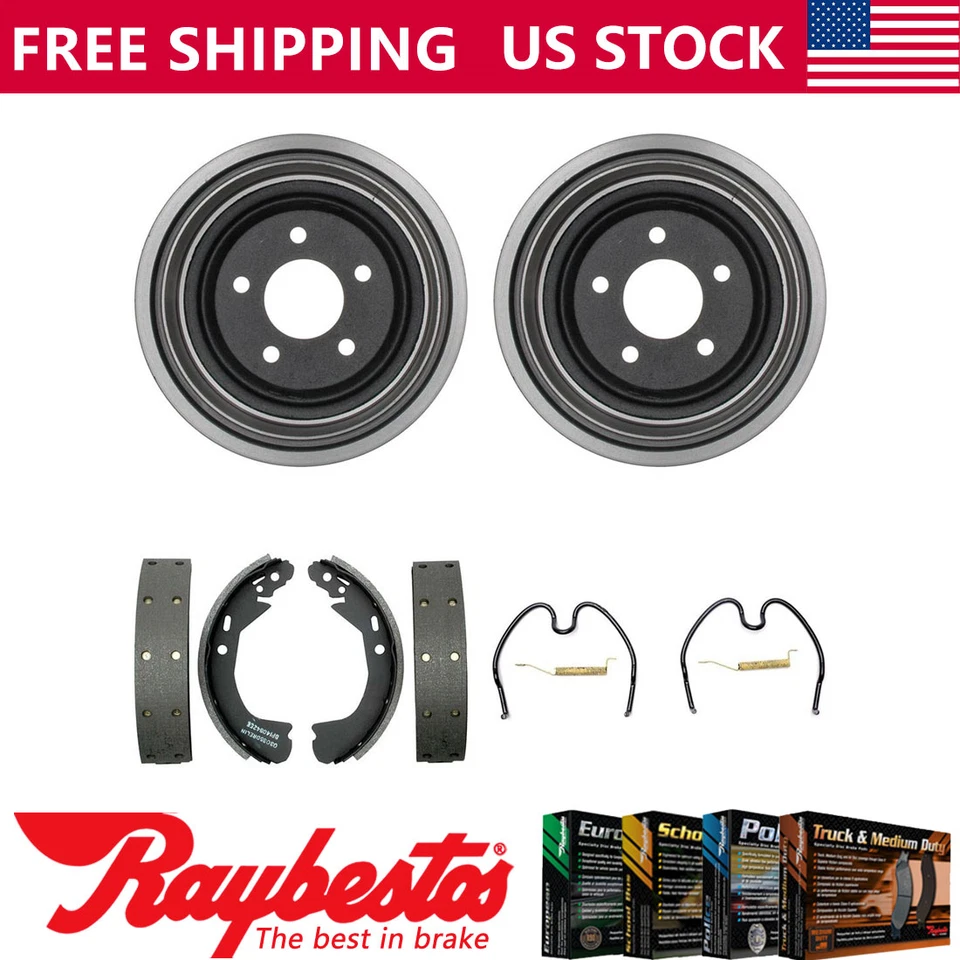 Kit de herrajes de tambores de freno y zapatas de freno para Chevrolet Classic 2004-2005 Foto 1 de 4