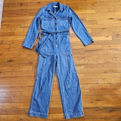Mono vaquero Madewell para mujer talla S azul Foto 1 de 4