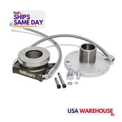 Tilton 60-6105, One Gray Aluminum Release Bearing Hyd Fits Gm / Ford Tremec Flat - Image 1 of 4