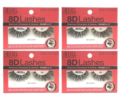 (4 PACK) Ardell 8D Lashes 953, Item #67440 - Image 1 of 2
