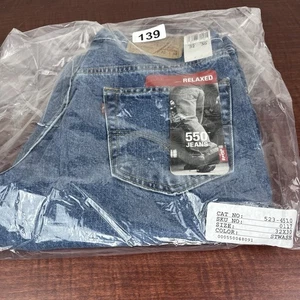 Levis 550 Jeans Men’s 32x30 Relaxed Tapered Leg Red Tag - Brand New With Tags - Picture 1 of 6