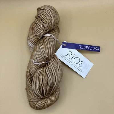(1) Skein Malabrigo Rios 100% superwash merino yarn Camel NEW - Image 1 of 4