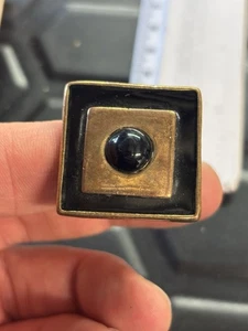 Skandinavischer Ring Keramik Mid Century Modern Statement Stück Kurioses Stück - Bild 1 von 3