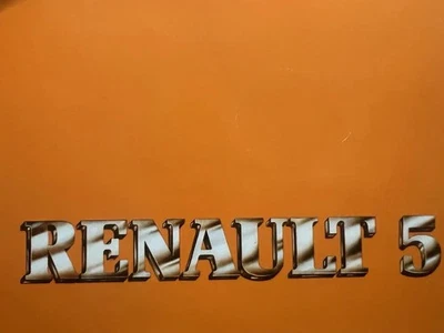 RENAULT 5 Manual De Uso Y Mantenimiento Vintage ORIGINAL 2 Edición IT - Imagen 1 de 4