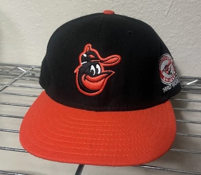 Baltimore Orioles New Era World Series Letterman 59FIFTY Fitted Hat 6 7/8 - Image 1 of 4