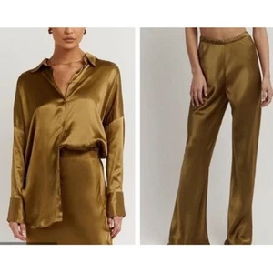 DISSH Lounge Set Satin Gold Size US 4 - Picture 1 of 19