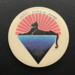 Vintage Jerry Garcia Band JGB - Cats Under The Stars-Grateful Dead - Button Pin - Picture 1 of 2