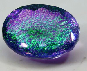 93.75 Ct Natural Monarch Fire Opal Doublet Oval Cut Loose Gemstone Certified - Picture 1 of 8