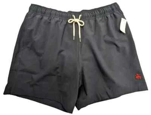 $89 Brooks Brothers Trunks Mens Swimming Navy with Red Logo Small - Picture 1 of 1