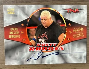 2004 PACIFIC TNA WRESTLING DUSTY RHODES LEGEND AND STARS AUTOGRAPHS #5 - Picture 1 of 2