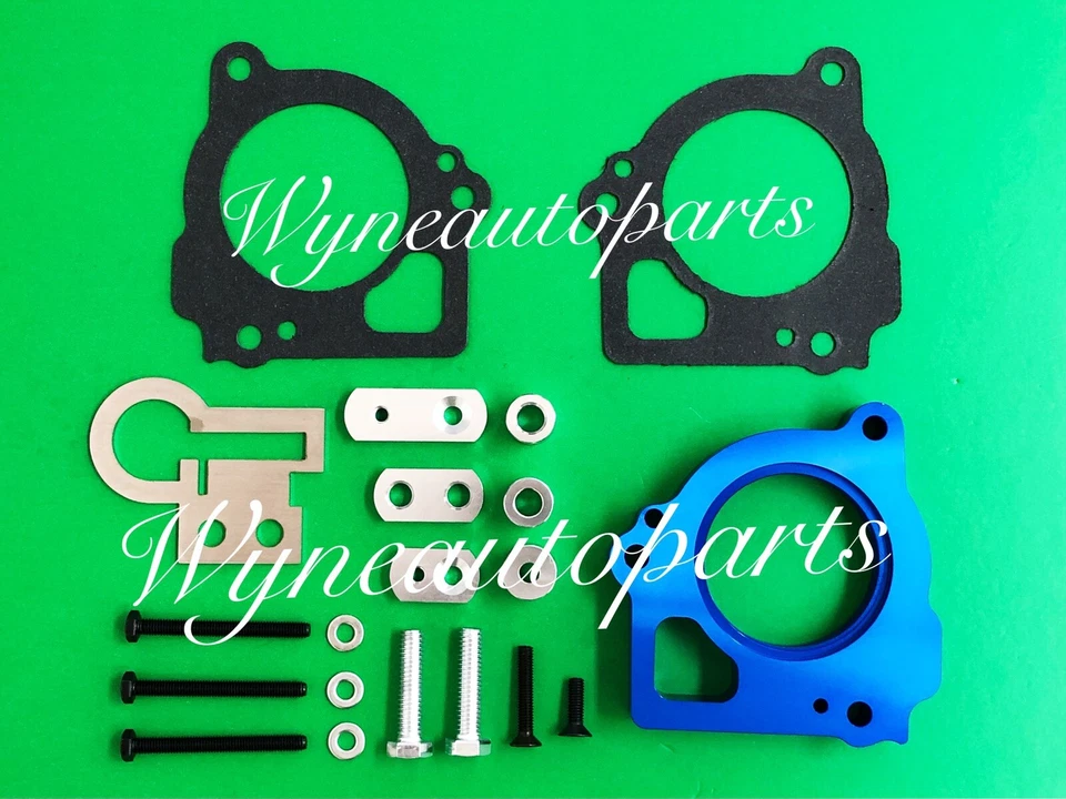 Espaciador de carrocería de acelerador AZUL para 03-07 Dodge Dakota Durango y Mitsubishi Raider 4,7 L Foto 1 de 1