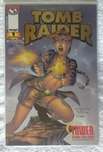 Tomb Raider #1 Tower Gold Foil Variant Cover - NM Condition - Picture 1 of 2