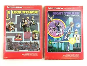 Intellivision Night Stalker & Lock N Chase - Mattel Electronics - Imagen 1 de 4