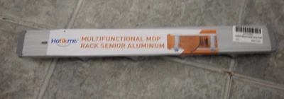 NUEVO Holder Escoba Holikme (Gris) 0-4R Multifuncional Fregona Rack Senior Aluminio Foto 1 de 3