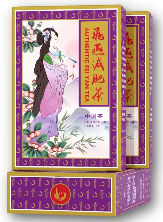 FeiYan Aura Diet Tea Oolong 40 Tea Bags Fei yan * Weight Management * Dieters