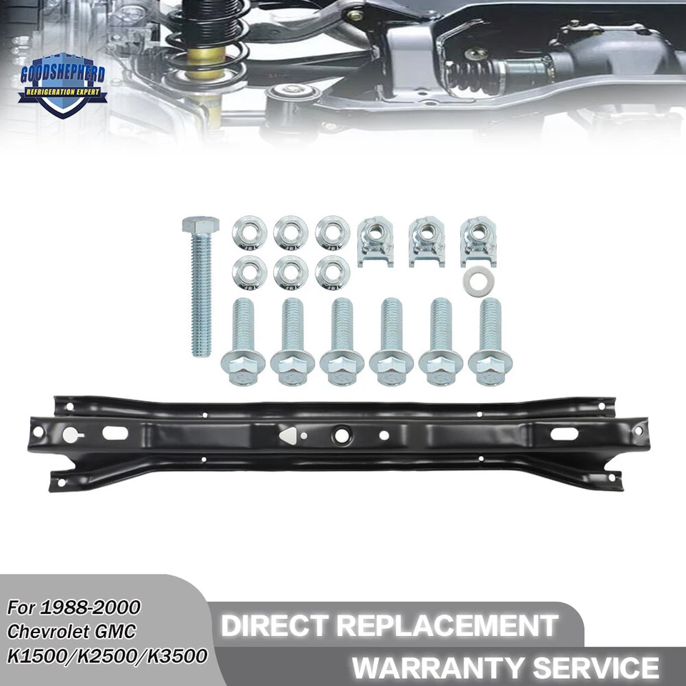 For Chevy GMC C1500 C2500 C3500 1988-2000 Fuel Tank Crossmember Support Steel Foto 1 de 4