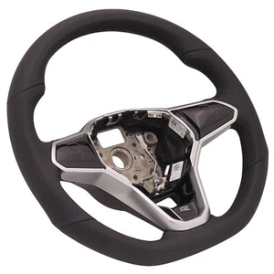 Touch Multifunction Steering DSG Travel Assist VW Golf 8 R Line Leather Punched - Picture 1 of 5