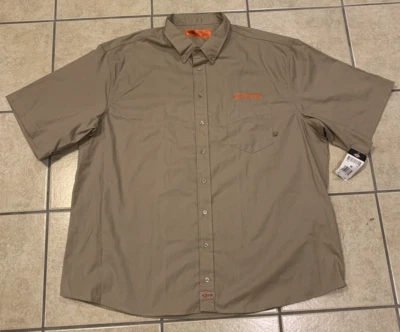 NEW NWT Men's 4X Dickies Asplundh Tree Trimming CO. Uniform Work Shirt - Image 1 of 4