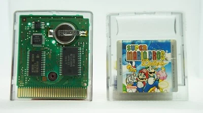 Super Mario Bros Deluxe Nintendo Gameboy Color Game Boy GBC USA 1999 Treasure - Photo 1/4