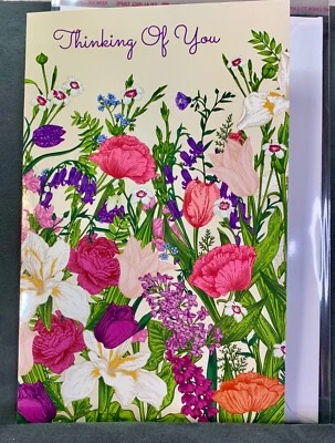 Thinking of You Card! Beautiful Garden Encouragement!