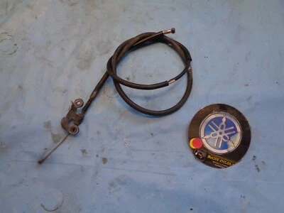 2009 Yamaha YZF R1 clutch cable w bracket - Imagem 1 de 2