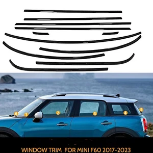 Cinturón de sellado de moldura de tira de ventana para MINI F60 2017-2023 4 puertas negro brillante - Imagen 1 de 6