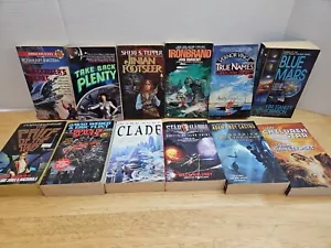 Lot Vintage Science Fiction Syfy Fantasy PB Books-Sheri Tepper Jinian Footseer - Foto 1 di 18