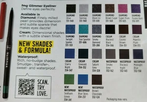 Avon Fmg Glimmer (Waterproof) Eye Liner-New -Choose Color & Quantity - Picture 1 of 5