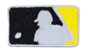 Batterman Logo World Series MLB Baseball Fully Embroidered Iron On Patch - Picture 1 of 37