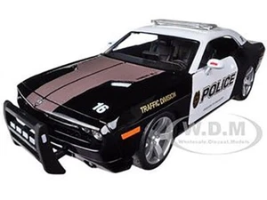 2006 DODGE CHALLENGER CONCEPT POLICE 1/18 DIECAST MODEL CAR BY MAISTO 31365 - Picture 1 of 6