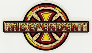 Independent Trucks Skateboard Kirche Aufkleber 7"" x 4"" Aufkleber - Bild 1 von 1