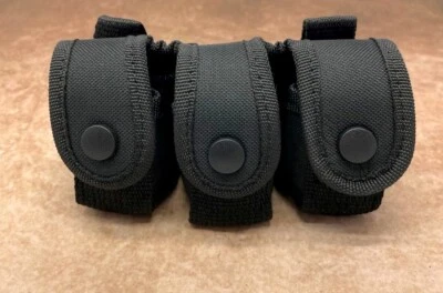 Cordura Nylon Triple Rotary Magazine Pouch for BX-1 10/22 10-ROUND and SIMILAR