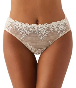 NWT Wacoal EMBRACE Beige Panties, Size L, 2 PIECES, Bra Not Included! - Picture 1 of 9