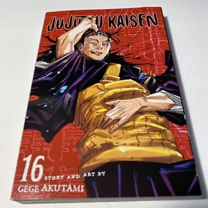 Jujutsu Kaisen Vol 16 Manga (Viz, 2022) Gege Akutami English Paperback Shonen - Picture 1 of 10
