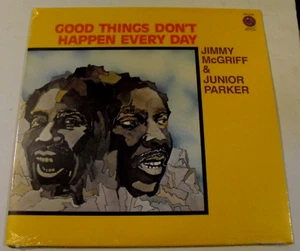 JIMMY McGRIFF & JUNIOR PARKER - Good Things Don't - Sealed Vinyl LP Record Album - Imagen 1 de 2
