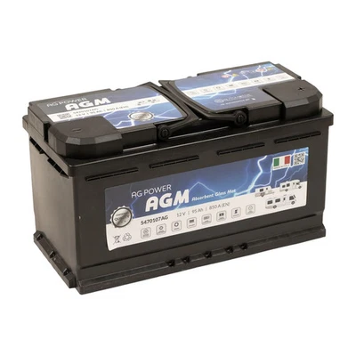 BATERÍA DE COCHE AGM 12V 95AH 850A - PARA JEEP GRAND CHEROKEE WK2, ALFA ROMEO - Imagen 1 de 2