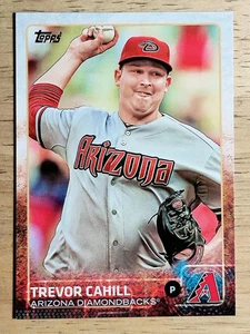 2015 Topps #346 Trevor Cahill - Picture 1 of 2