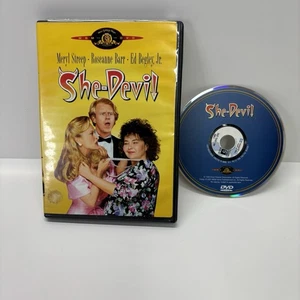 SHE-DEVIL (1989 Film) US 2001 DVD Roseanne Barr MERYL STREEP Ed Begley, Jr. - Picture 1 of 7