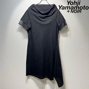 UŻYWANY RZADKI YOHJI YAMAMOTO PLUS NOIR ZDEFORMOWANY WARSTWOWY WZÓR JEDEN SZTUKA 1 DOBRY M- - Zdjęcie 1 z 12