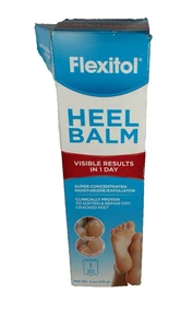 Flexitol Heel Balm, Rich Moisturizing & Exfoliating Foot Cream, 4 Oz Tube - Picture 1 of 3
