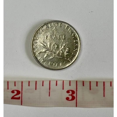 法国1法郎1977年欧洲硬币 — 第 1/2 张图片