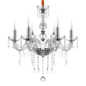 Ridgeyard Modern Luxurious Clear Crystal Chandelier Candle Pendant Lamp Ceili... - Picture 1 of 9